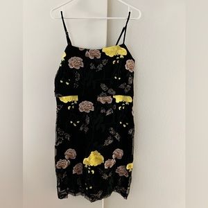 Strappy Floral Dress